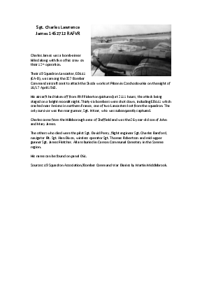 A preview of a PDF biography for James, Charles Lawrence